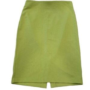 Premise Studio Vibrant Lime Green 4 Small Pencil Skirt